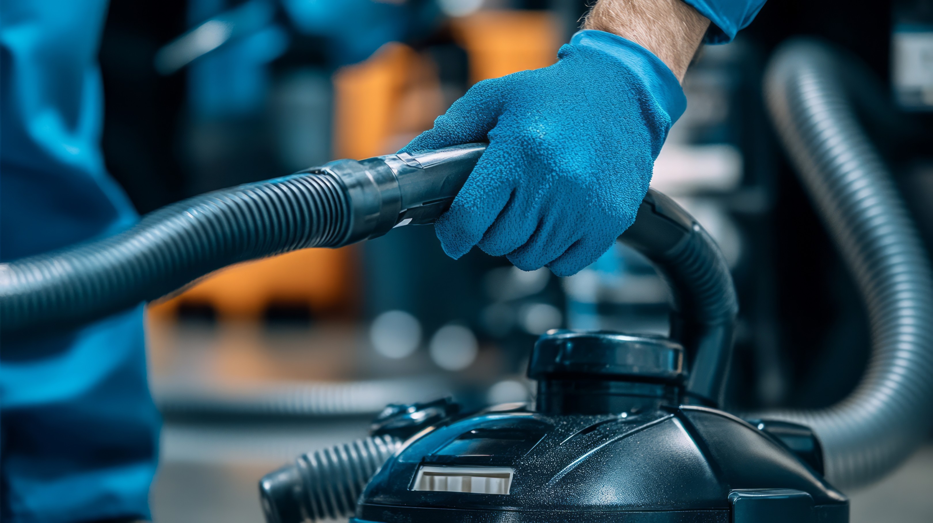 Image illustrating professional cleaning tools and checklist